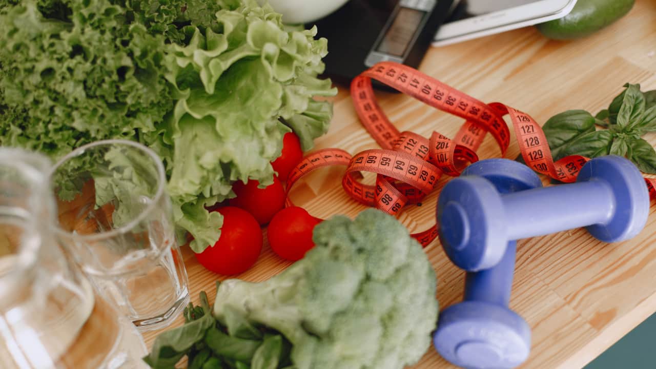 raw fresh vegetables on a table for healthy eating