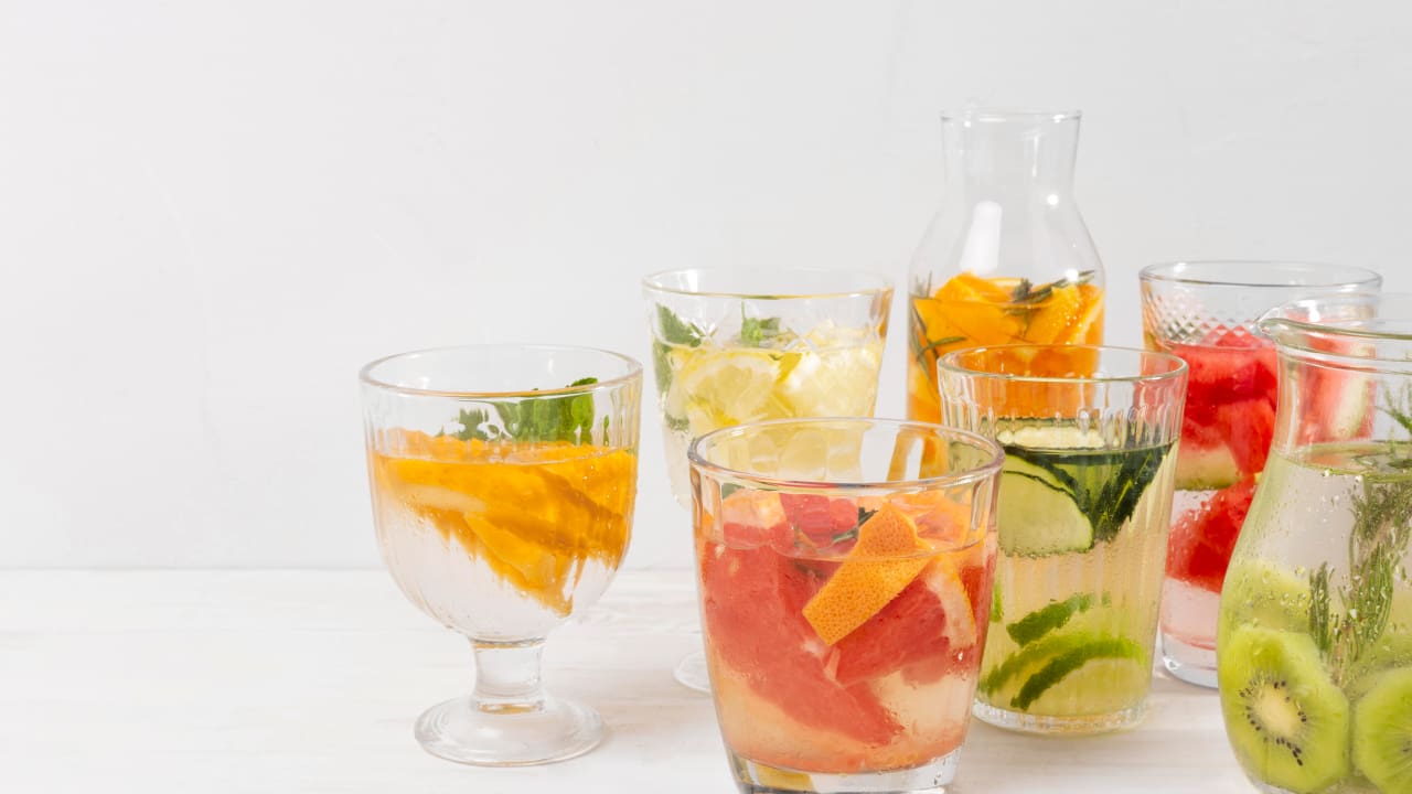 flavored water are healthy soda alternatives