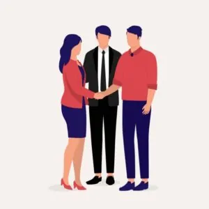 Divorce mediator animated image