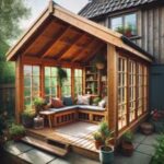 custom DIY sunroom