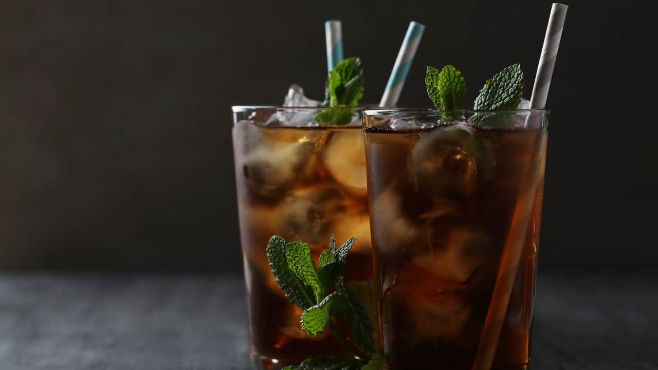  Ice Tea with mint