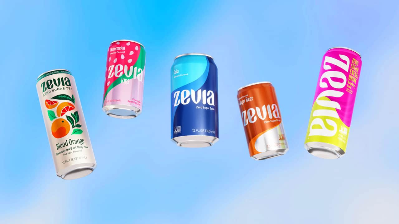 Zevia drinks